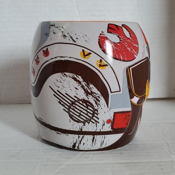 Disney Star Wars Luke Skywalker 3D X-Wing Pilot Ceramic Mug Cup Coffee Tea Cocoa - Picture 2 of 10